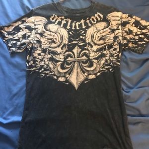Men’s Affliction mma shirt